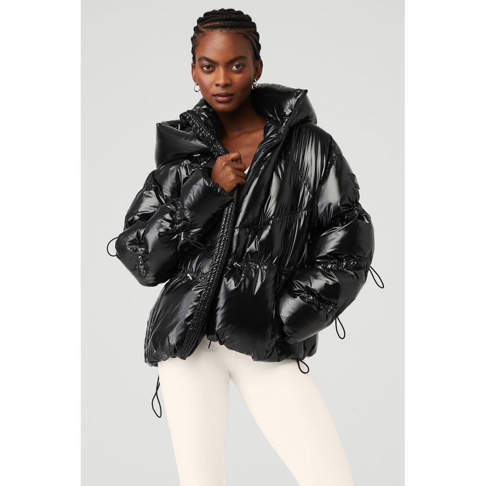 Chaquetas Alo Yoga Stunner Puffer Mujer Negros | MX-36FZUV