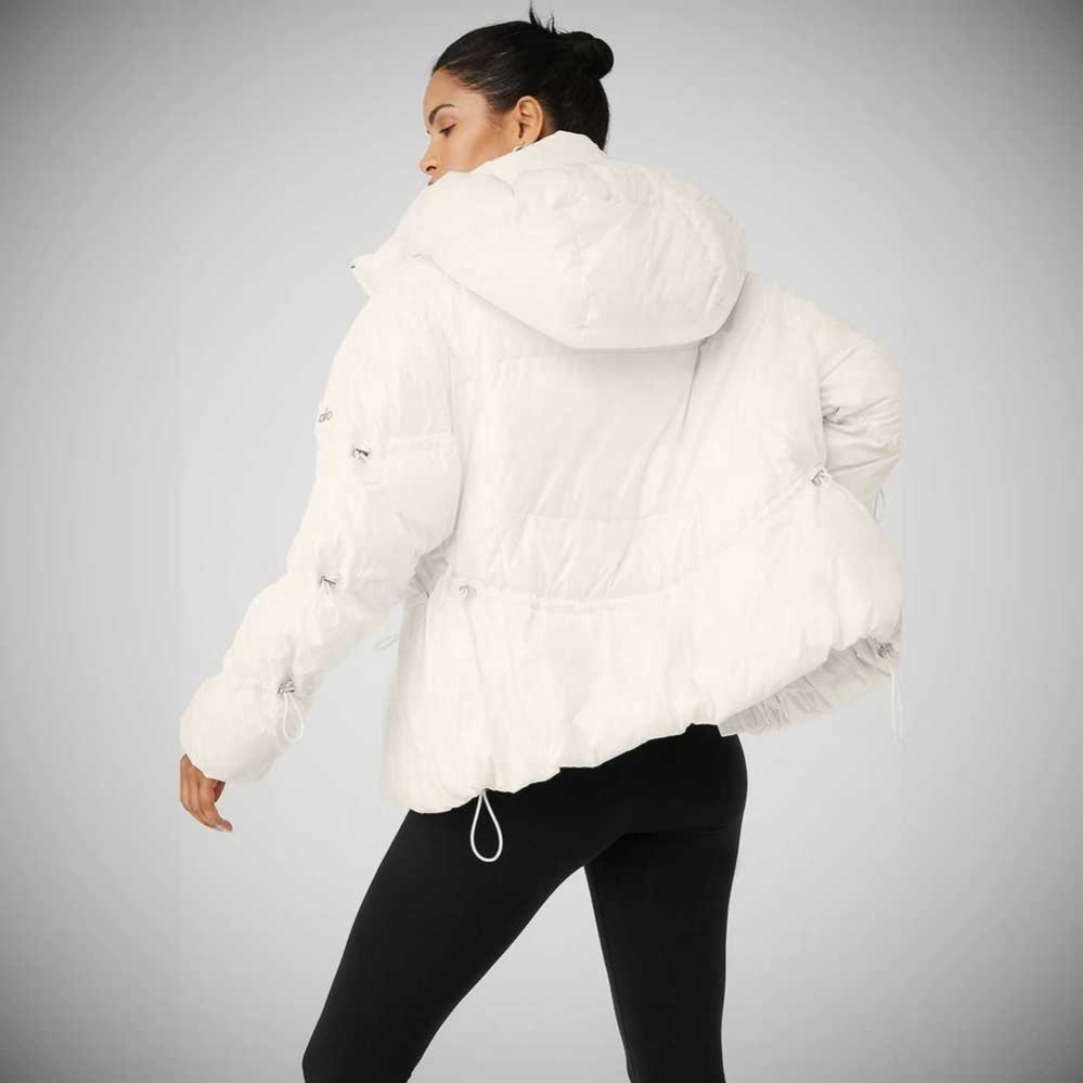 Chaquetas Alo Yoga Stunner Puffer Mujer Blancos | MX-37KEBU