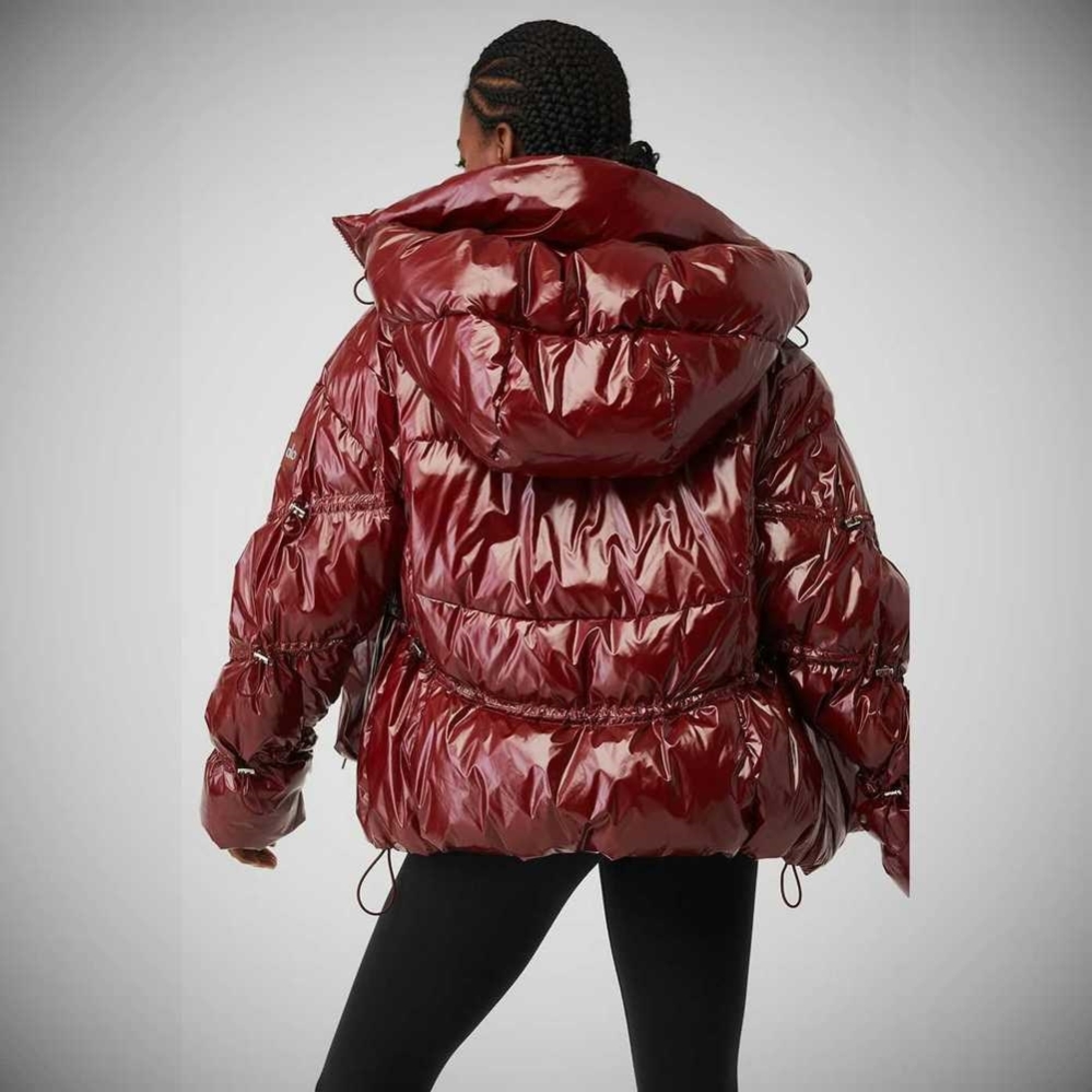 Chaquetas Alo Yoga Stunner Puffer Mujer Rojos | MX-38UXOR