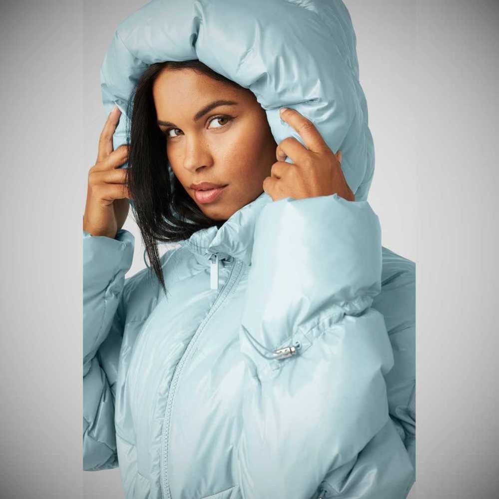 Chaquetas Alo Yoga Stunner Puffer Mujer Azules | MX-48PSFN