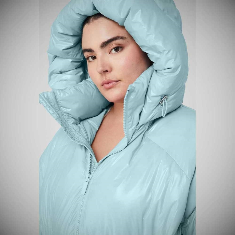 Chaquetas Alo Yoga Stunner Puffer Mujer Azules | MX-48PSFN