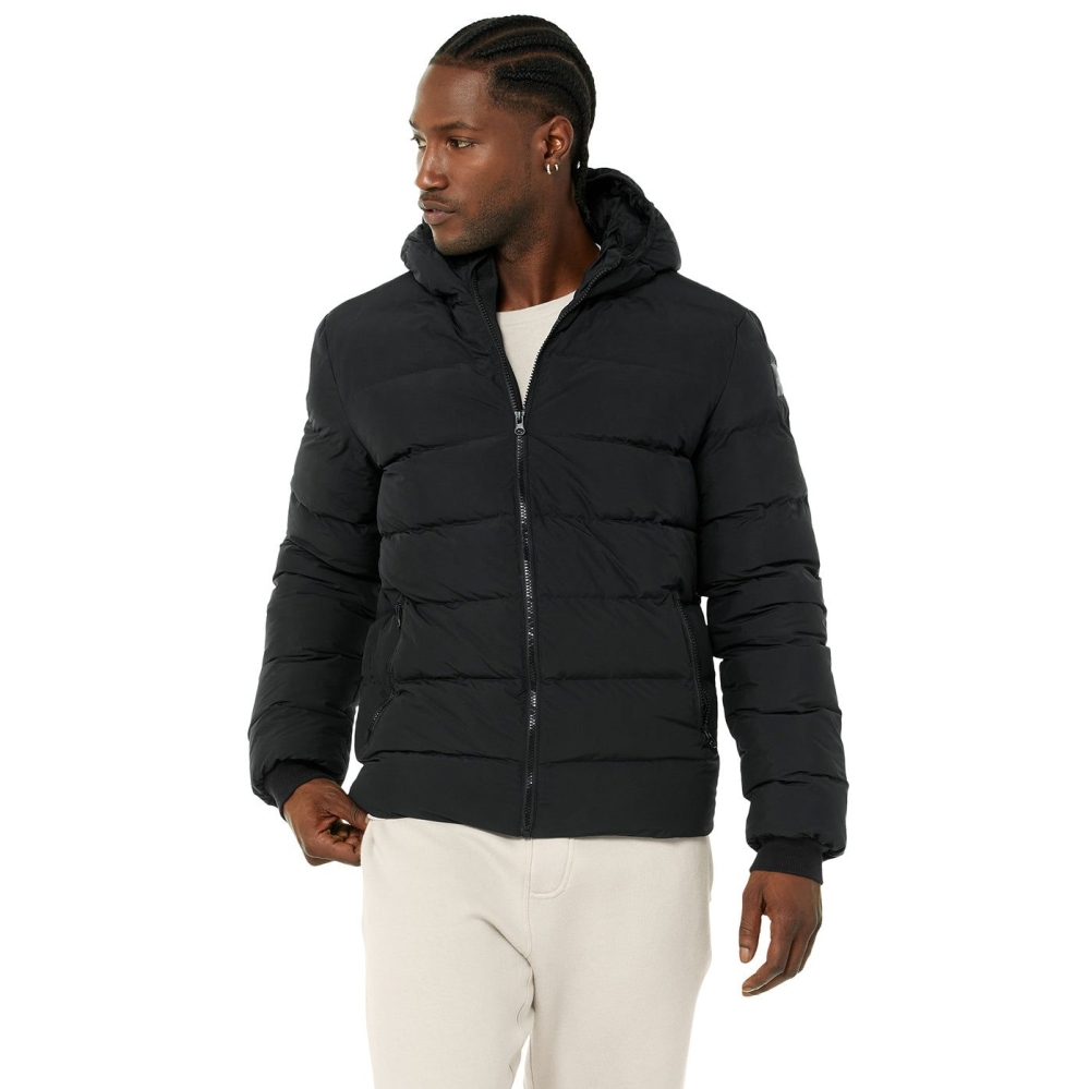 Chaquetas Alo Yoga Vail Puffer Hombre Negros | MX-08RFKS