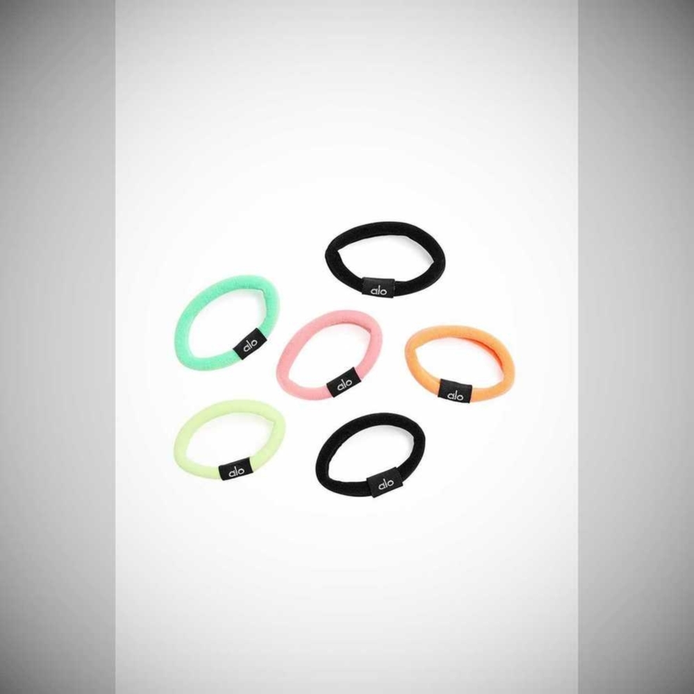 Coletero Alo Yoga Untangled Hair Tie 6-Pack Mujer Multicolor | MX-86EBCS