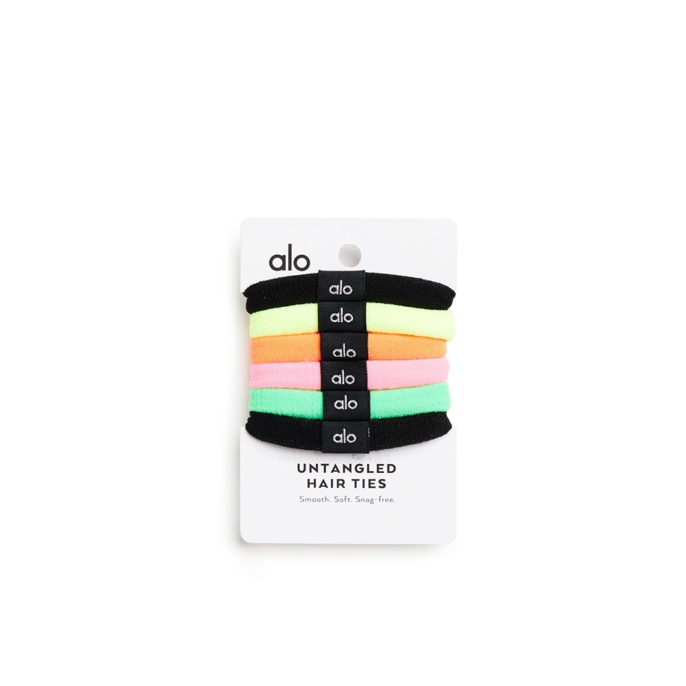 Coletero Alo Yoga Untangled Hair Tie 6-Pack Mujer Multicolor | MX-86EBCS