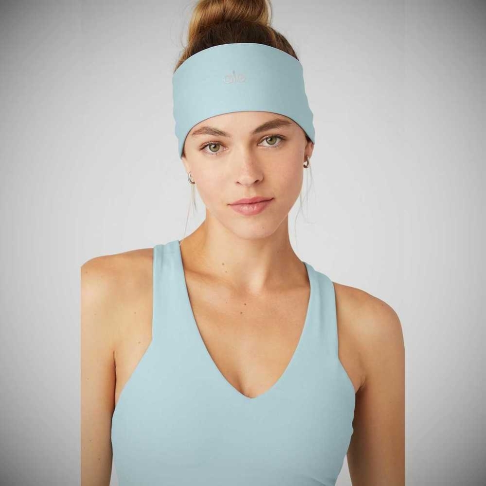 Diademas Alo Yoga Airlift Mujer Azules | MX-04JXCZ