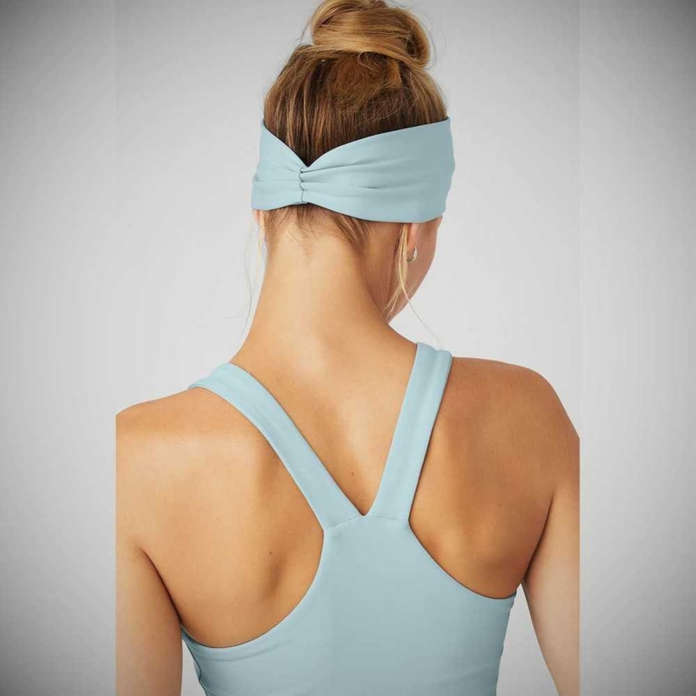 Diademas Alo Yoga Airlift Mujer Azules | MX-04JXCZ