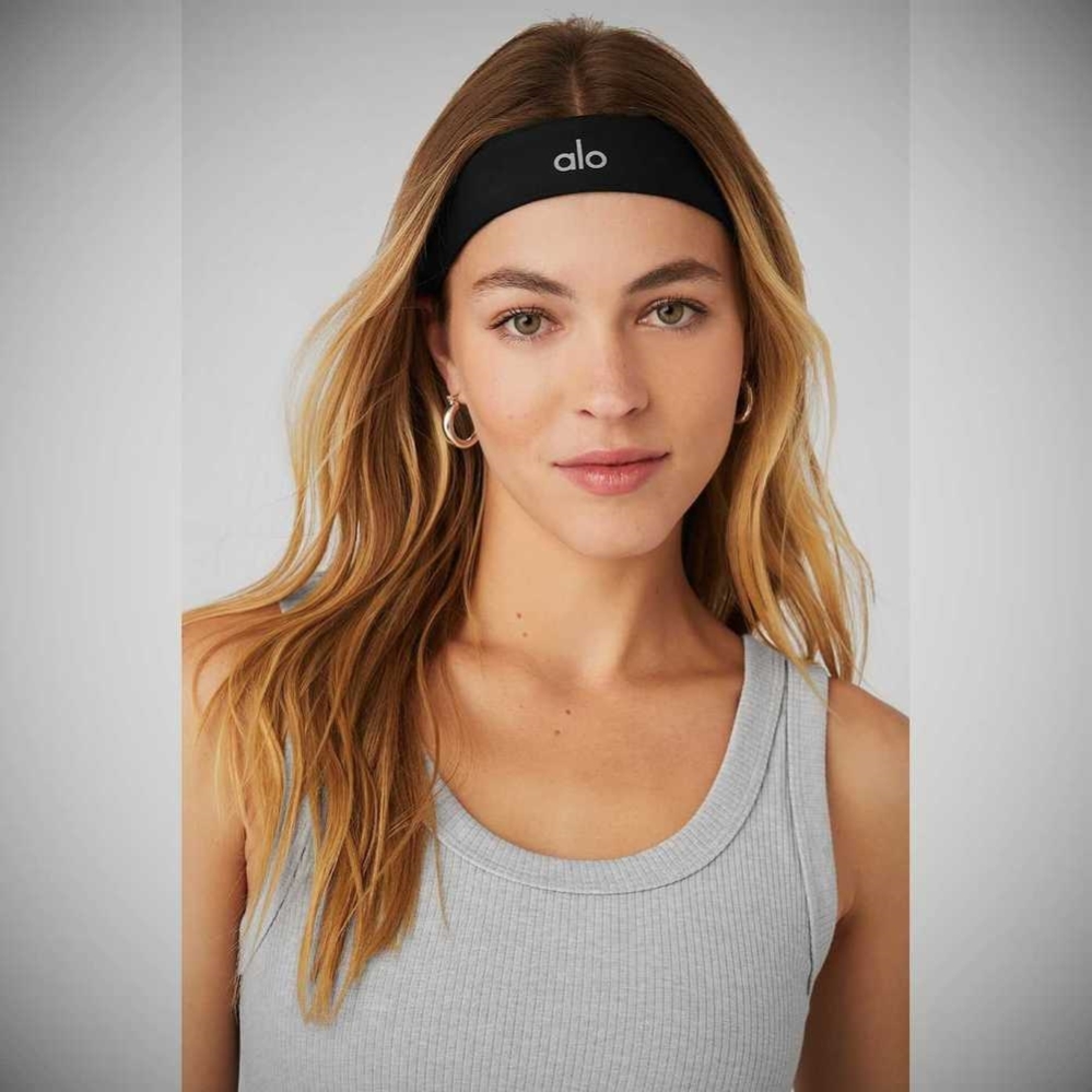 Diademas Alo Yoga Hero Mujer Negros | MX-34EHPA