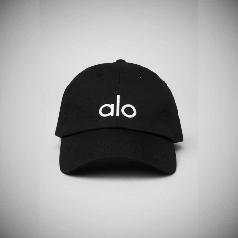 Gorras Alo Yoga Off-Duty Hombre Negros Blancos | MX-15OPQG