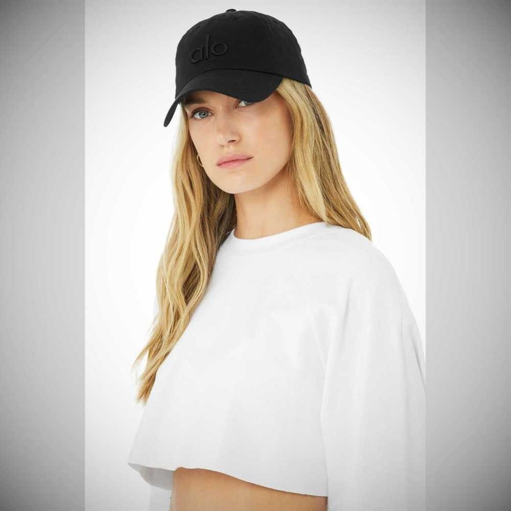 Gorras Alo Yoga Off-Duty Mujer Negros | MX-56RSOJ