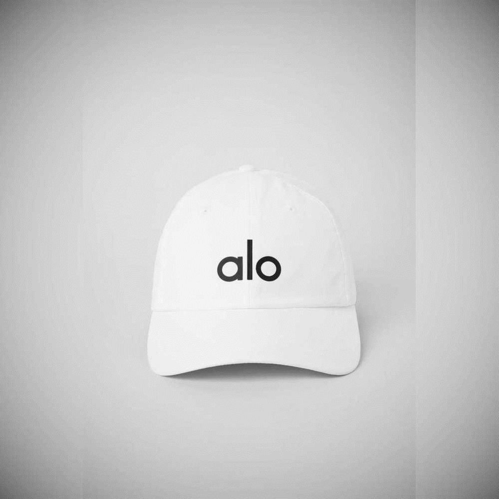 Gorras Alo Yoga Performance Off-Duty Hombre Blancos | MX-25XYSD