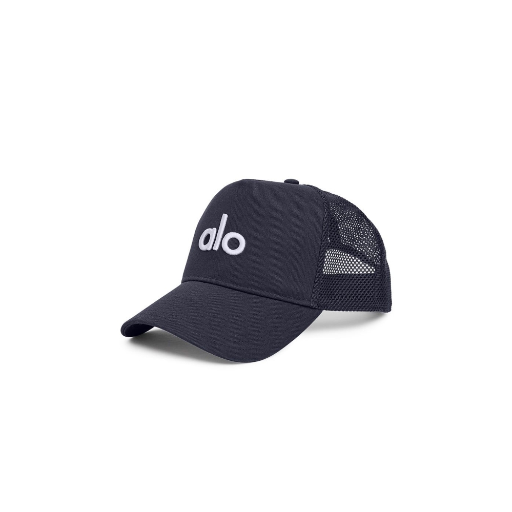 Gorras De Camionero Alo Yoga District Mujer Azul Marino Blancos | MX-26QJPG