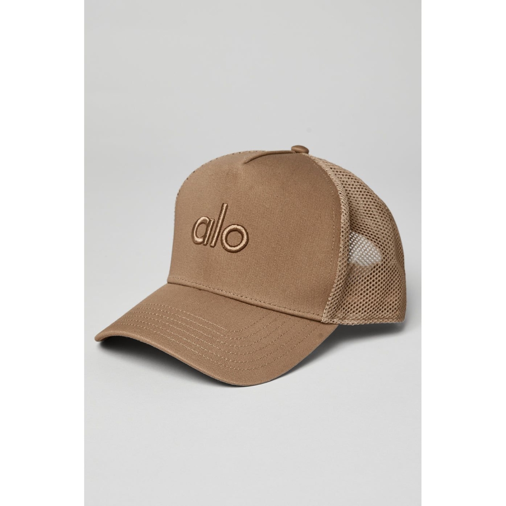 Gorras De Camionero Alo Yoga District Mujer Marrom | MX-70OIHW