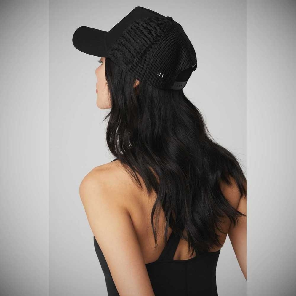 Gorras De Camionero Alo Yoga District Mujer Negros | MX-75ZPIJ