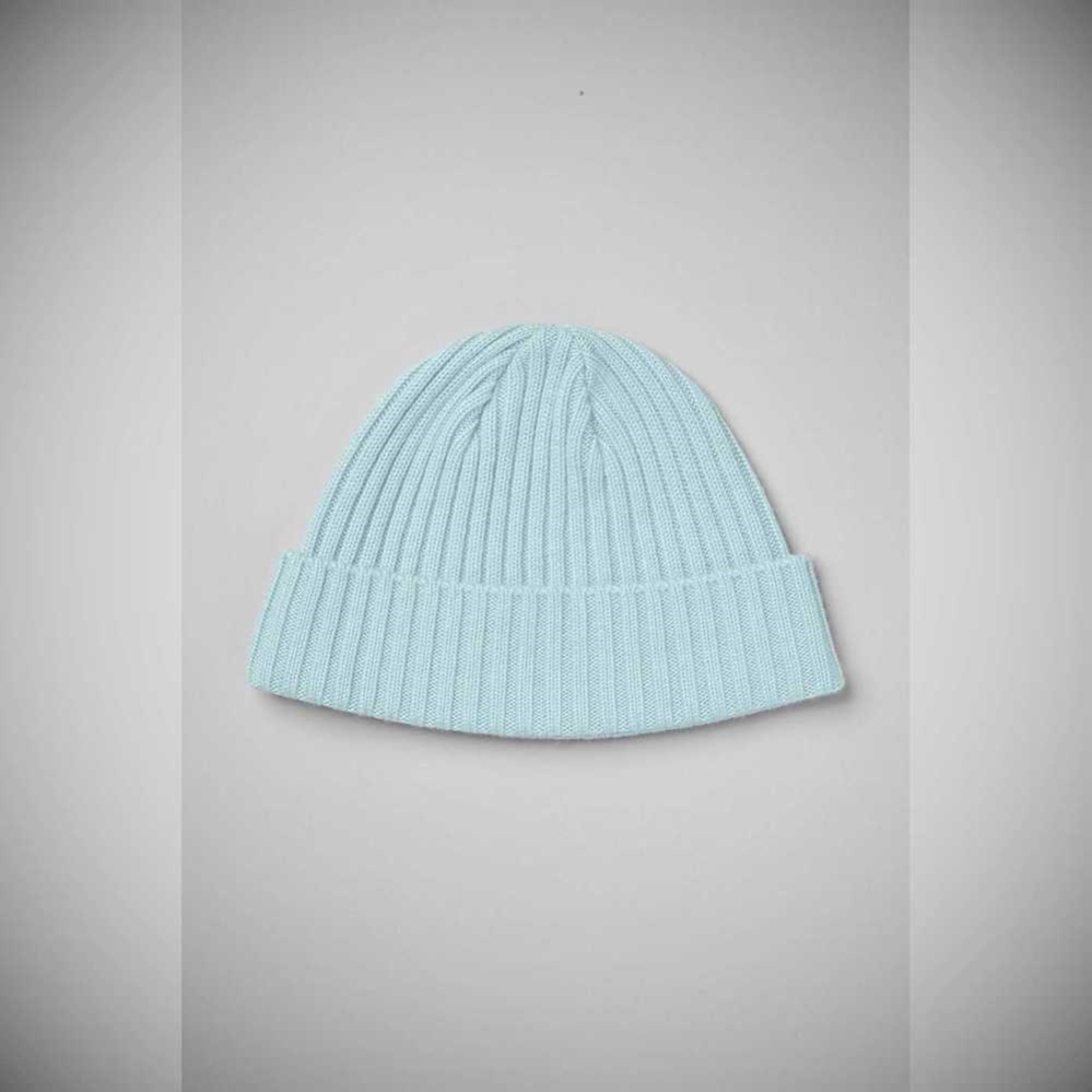 Gorros Alo Yoga Cashmere Blend Rib Mujer Azules | MX-61HDYO