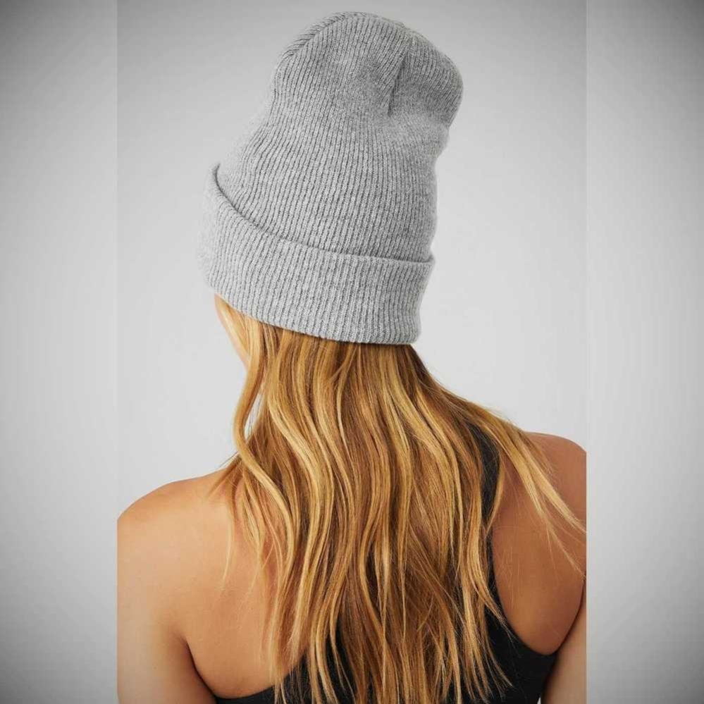 Gorros Alo Yoga Everyday Mujer Grises | MX-38ORLI