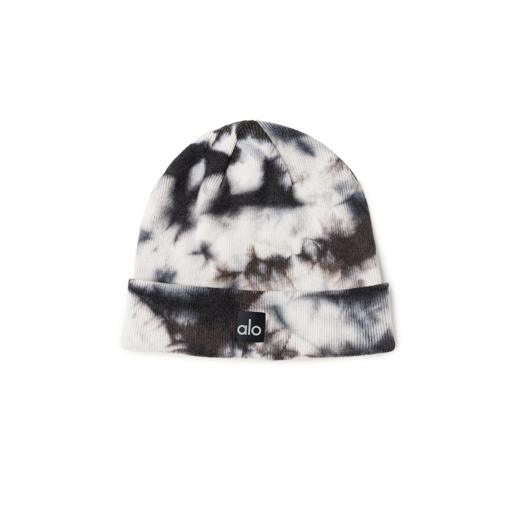 Gorros Alo Yoga Tie-Dye Mujer Negros Blancos | MX-40LBGD