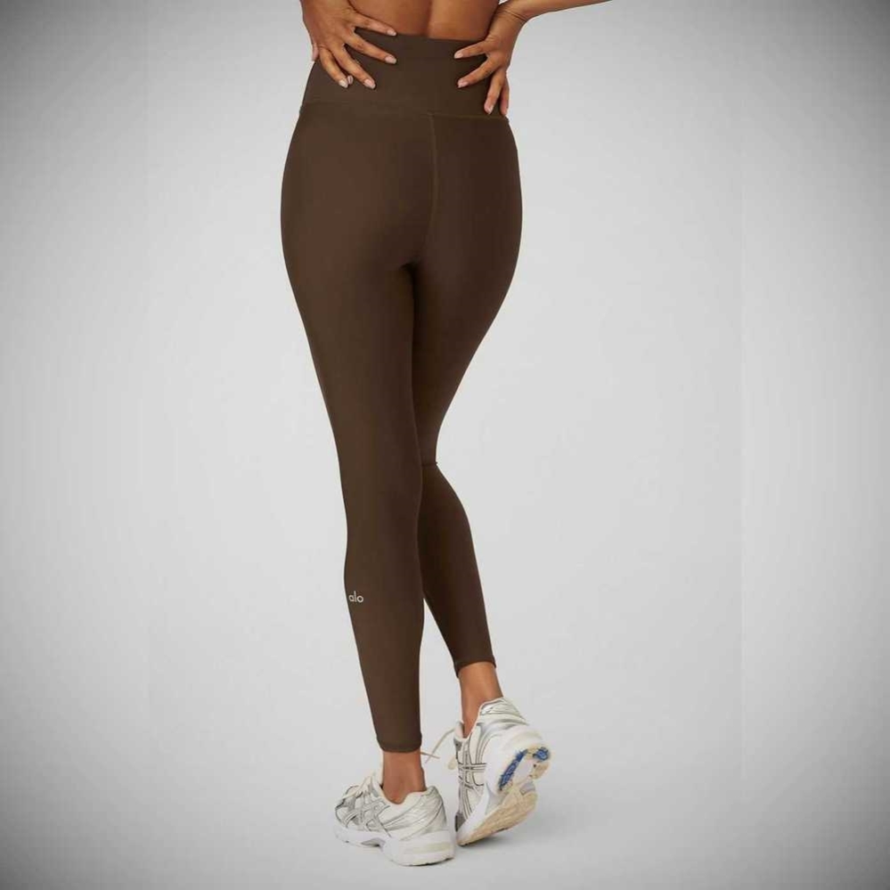 Leggins Alo Yoga 7/8 High-Cintura Airlift Mujer Cafes | MX-30LFYD