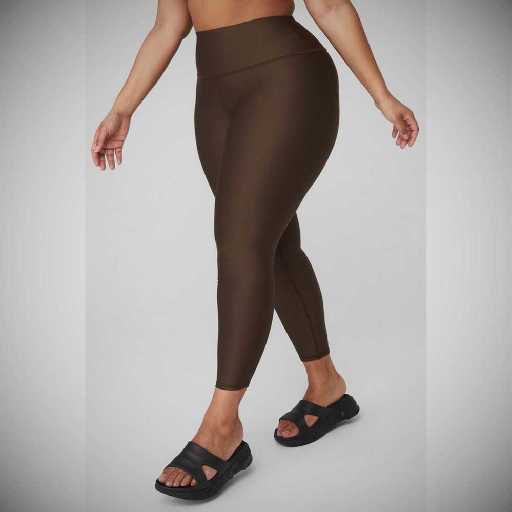 Leggins Alo Yoga 7/8 High-Cintura Airlift Mujer Cafes | MX-30LFYD