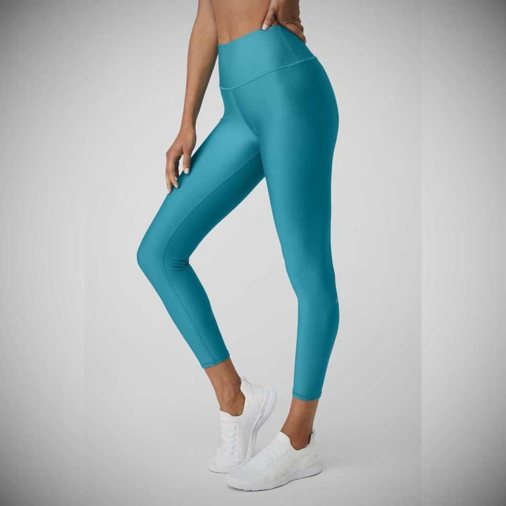 Leggins Alo Yoga 7/8 High-Cintura Airlift Mujer Azules | MX-32IRQT