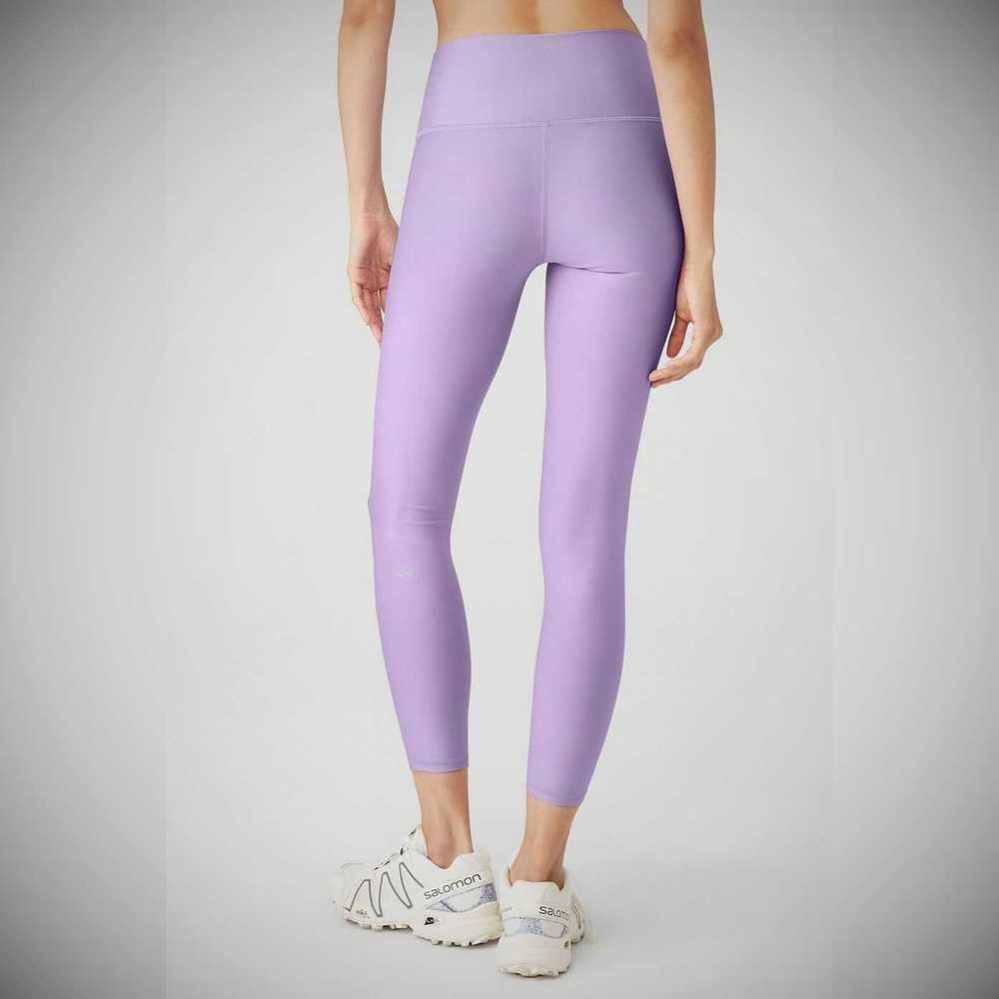 Leggins Alo Yoga 7/8 High-Cintura Airlift Mujer Morados | MX-48LOMP