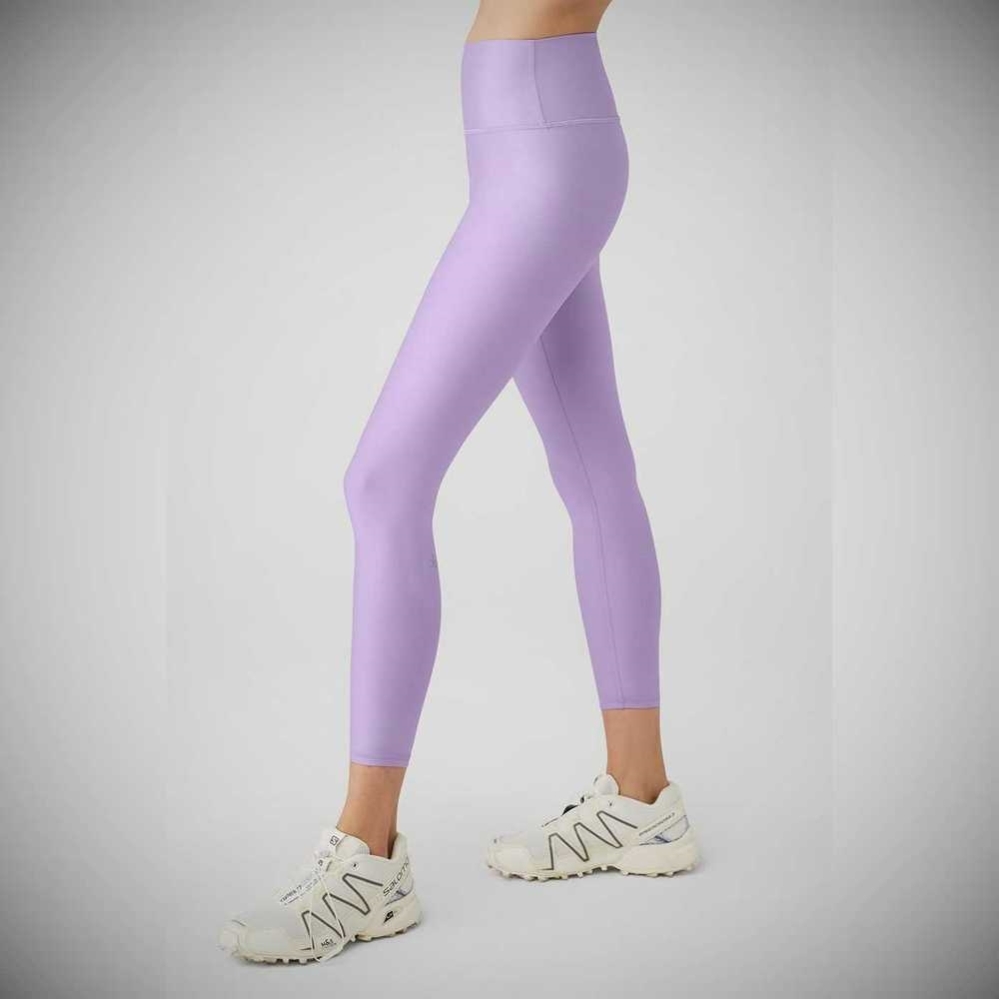 Leggins Alo Yoga 7/8 High-Cintura Airlift Mujer Morados | MX-48LOMP