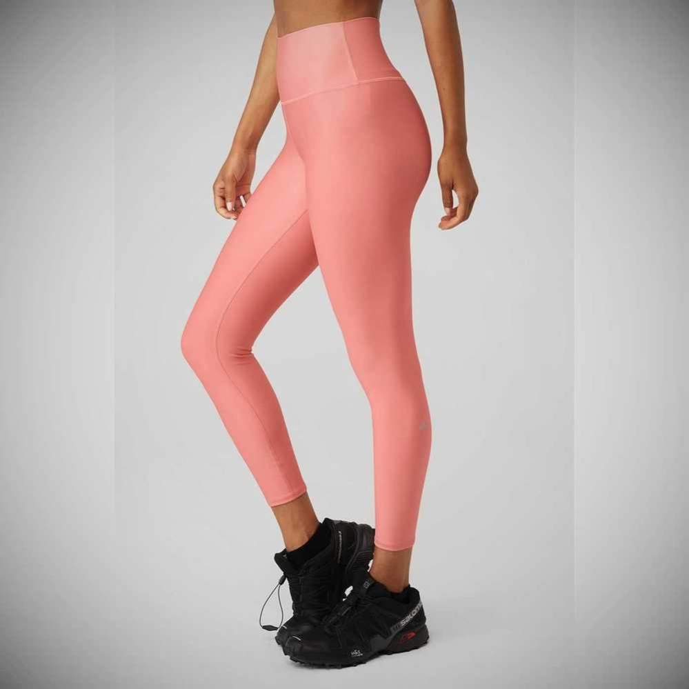 Leggins Alo Yoga 7/8 High-Cintura Airlift Mujer Rosas | MX-98JDAM