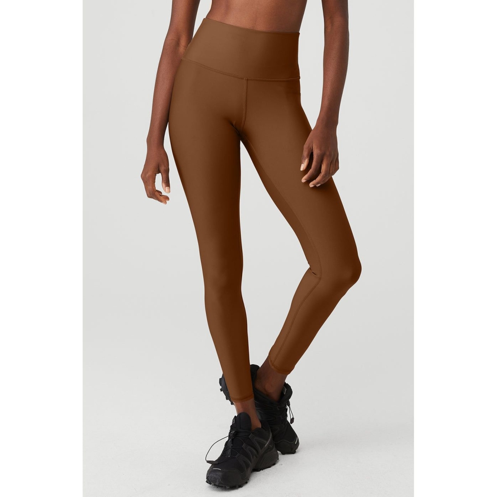 Leggins Alo Yoga 7/8 High-Cintura Airlift Mujer Marrom | MX-98XVWQ