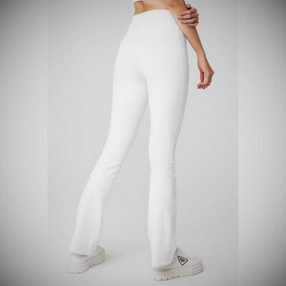 Leggins Alo Yoga Airbrush High-Cintura 7/8 Bootcut Mujer Blancos | MX-29HXRF