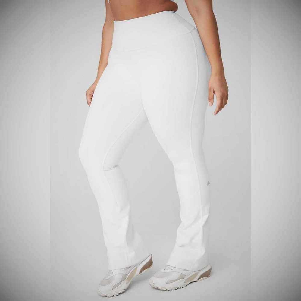 Leggins Alo Yoga Airbrush High-Cintura 7/8 Bootcut Mujer Blancos | MX-29HXRF