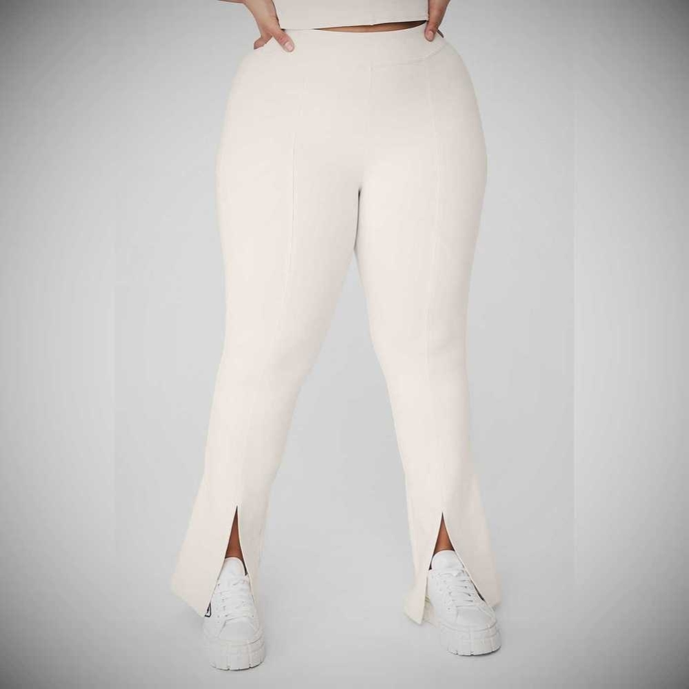 Leggins Alo Yoga Airbrush High-Cintura 7/8 Flutter Mujer Blancos | MX-52DANB