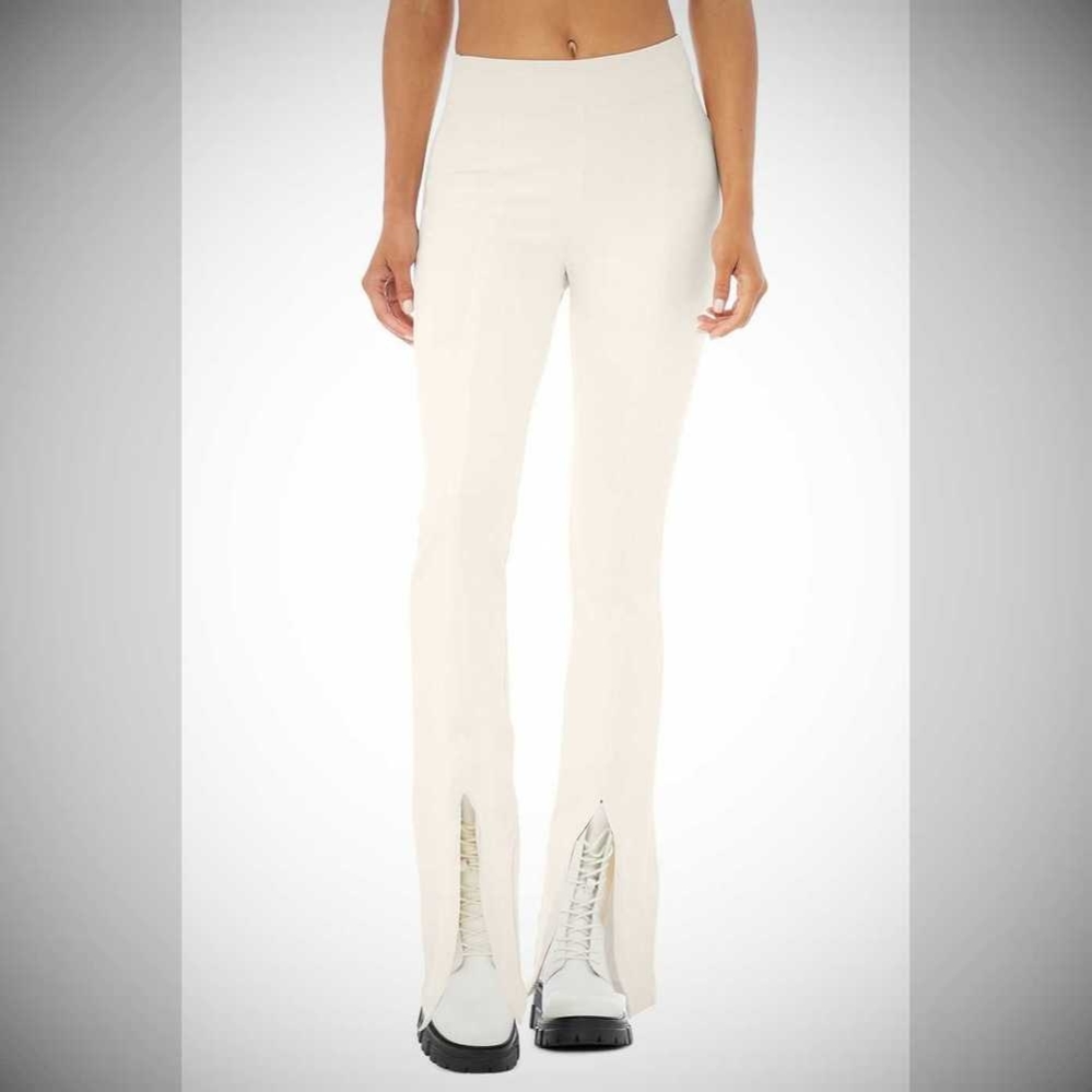 Leggins Alo Yoga Airbrush High-Cintura Flutter Mujer Blancos | MX-18YCBN