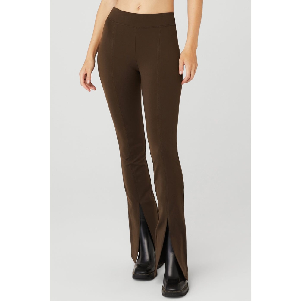 Leggins Alo Yoga Airbrush High-Cintura Flutter Mujer Cafes | MX-27DSFX