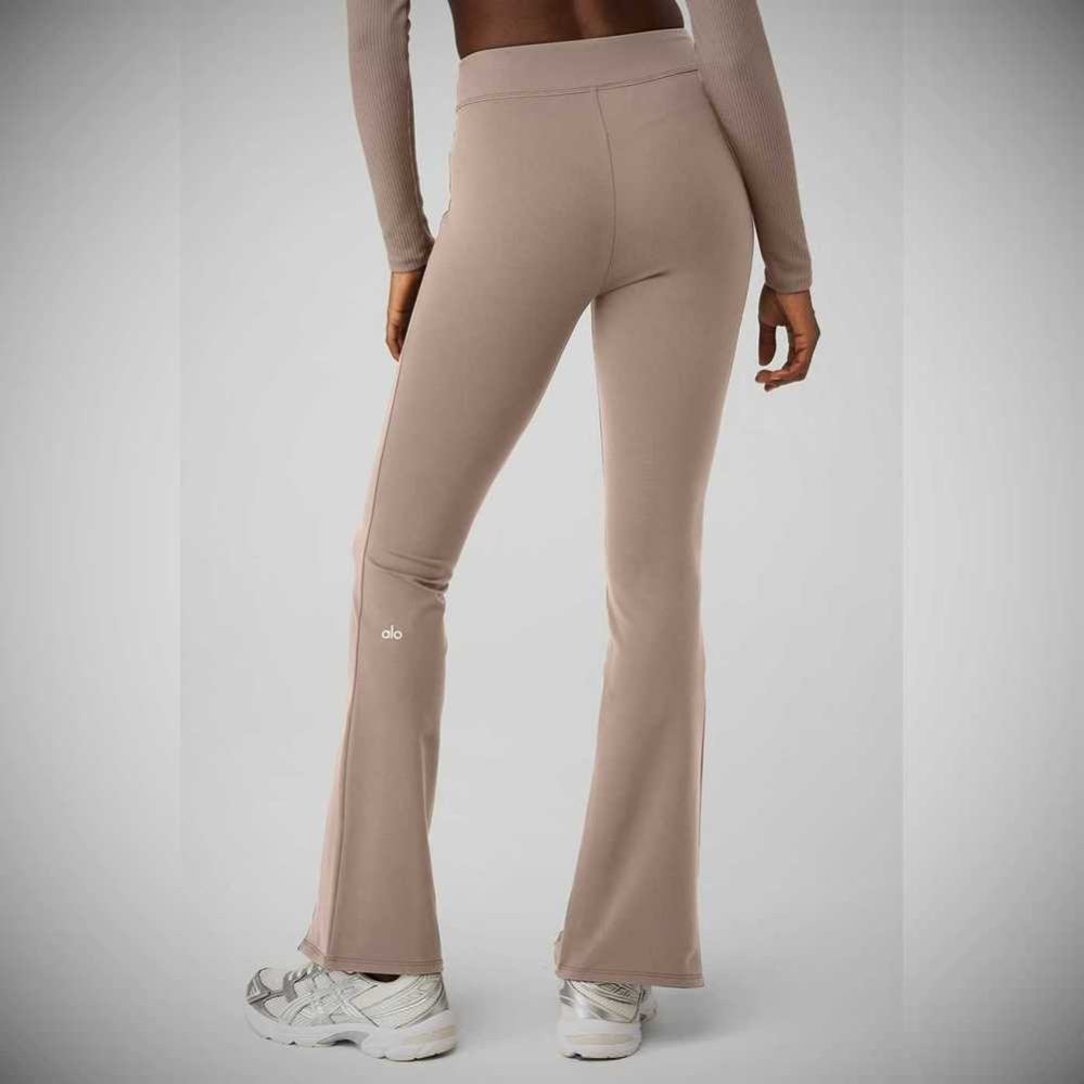 Leggins Alo Yoga Airbrush High-Cintura Flutter Mujer Grises Marrom | MX-71DNRV