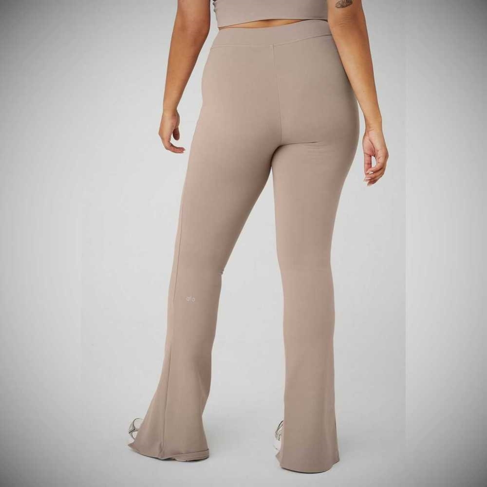 Leggins Alo Yoga Airbrush High-Cintura Flutter Mujer Grises Marrom | MX-71DNRV