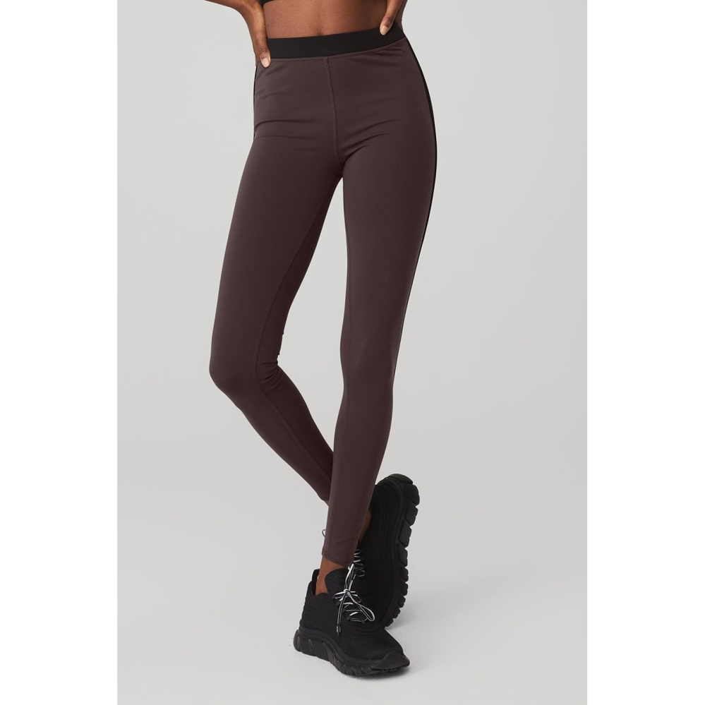 Leggins Alo Yoga Airbrush High-Cintura Streamlined Mujer Morados Grises Negros | MX-07VSXG