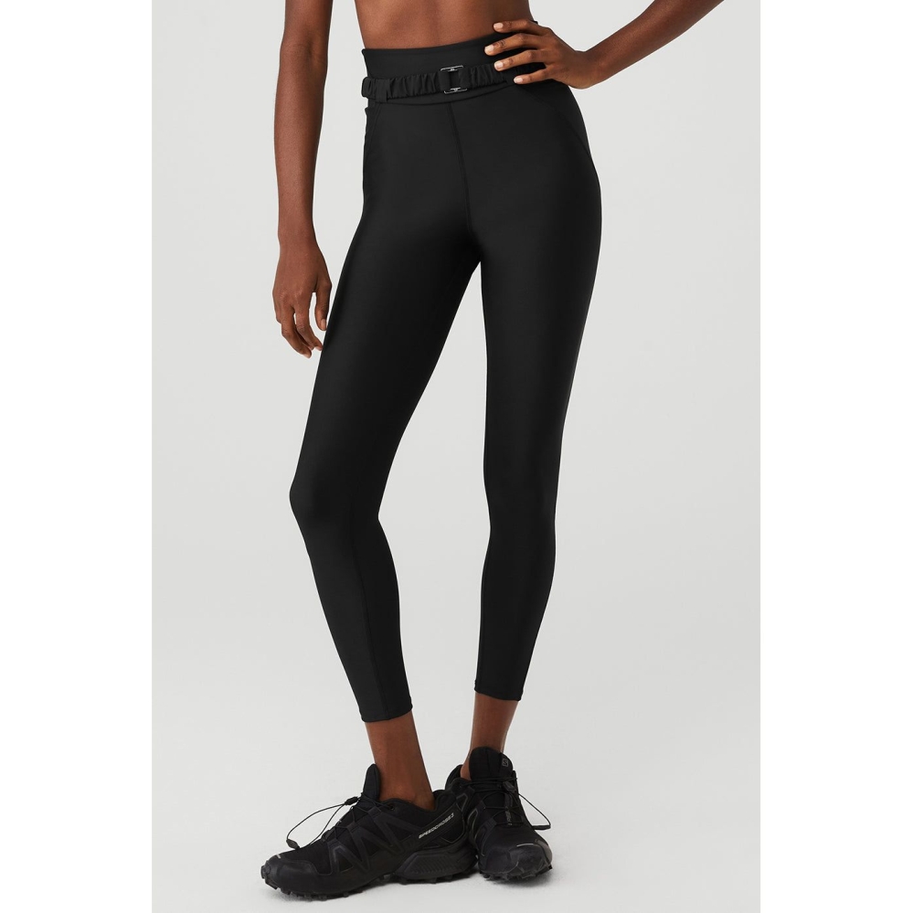 Leggins Alo Yoga Airlift High-Cintura 7/8 Charmer Mujer Negros | MX-93ZEQU