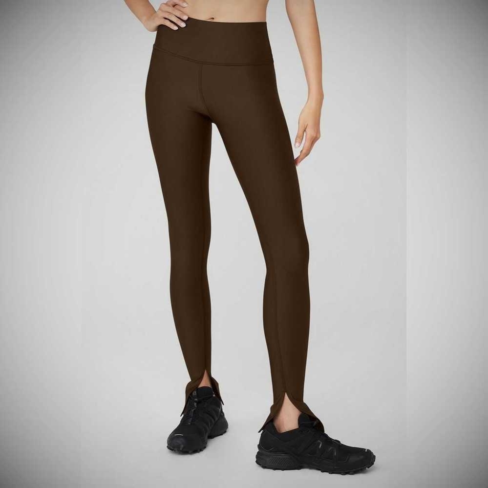 Leggins Alo Yoga Airlift High-Cintura Elongated Mujer Cafes | MX-31INFS