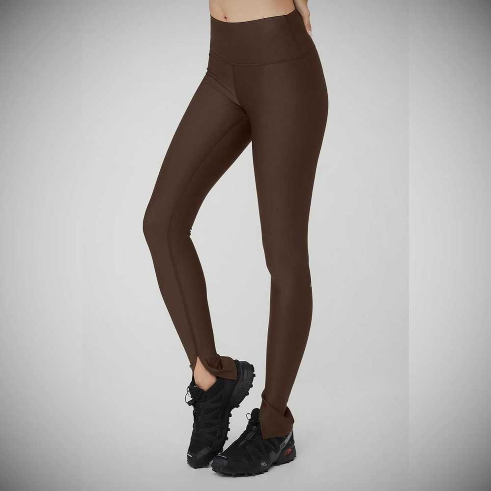 Leggins Alo Yoga Airlift High-Cintura Elongated Mujer Cafes | MX-31INFS