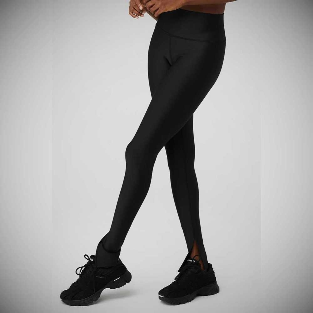 Leggins Alo Yoga Airlift High-Cintura Elongated Mujer Negros | MX-91CZIX