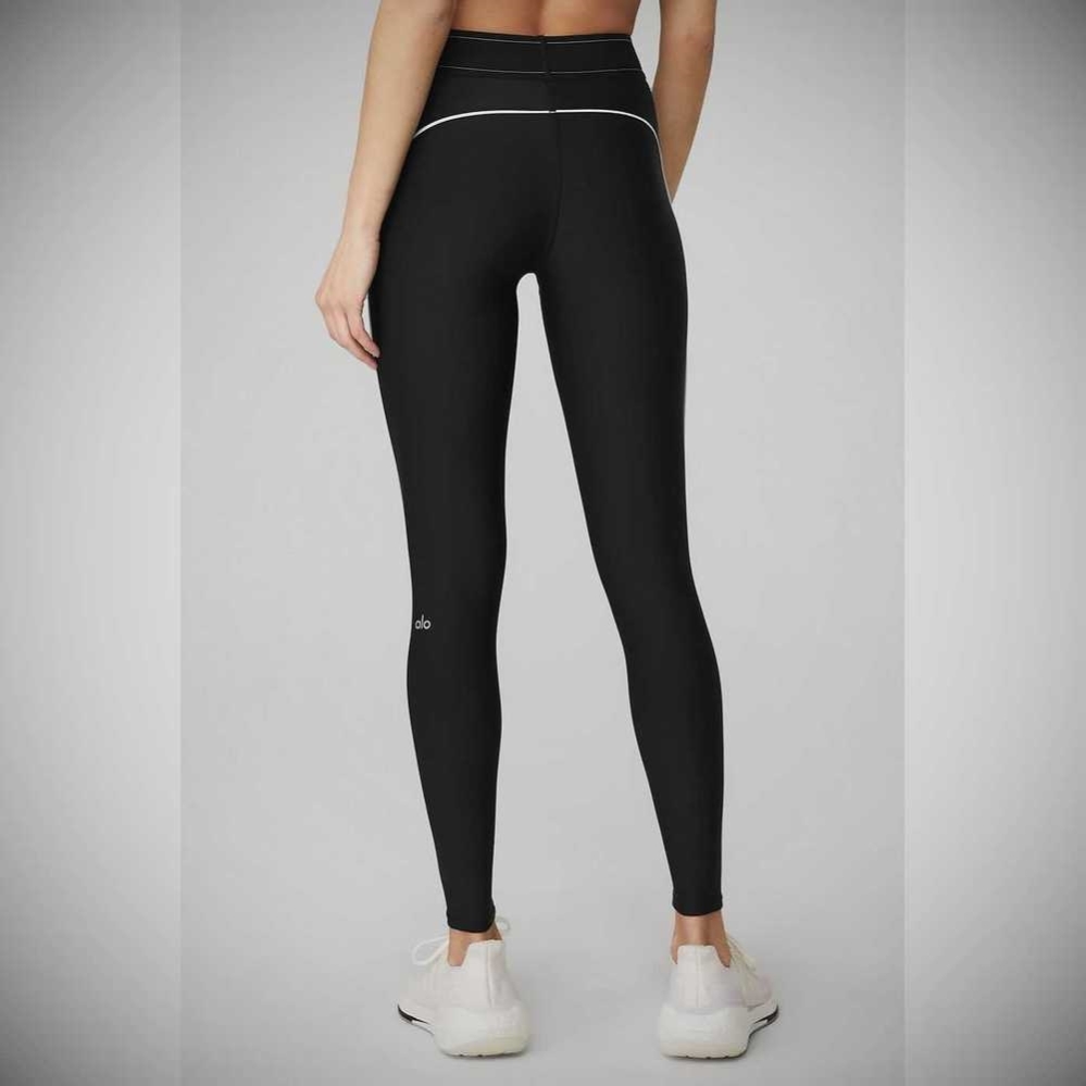 Leggins Alo Yoga Airlift High-Cintura Suit Up Mujer Negros | MX-39EPGY