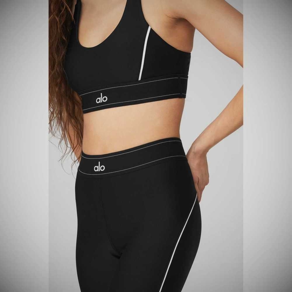 Leggins Alo Yoga Airlift High-Cintura Suit Up Mujer Negros | MX-39EPGY