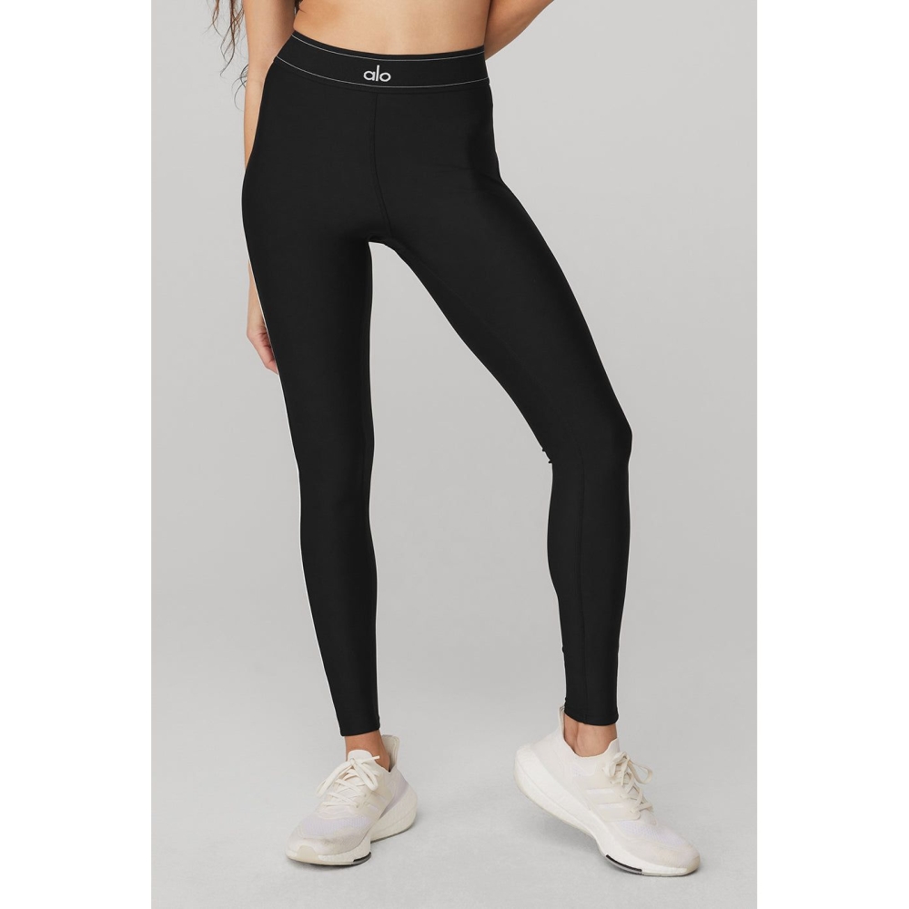 Leggins Alo Yoga Airlift High-Cintura Suit Up Mujer Negros | MX-39EPGY