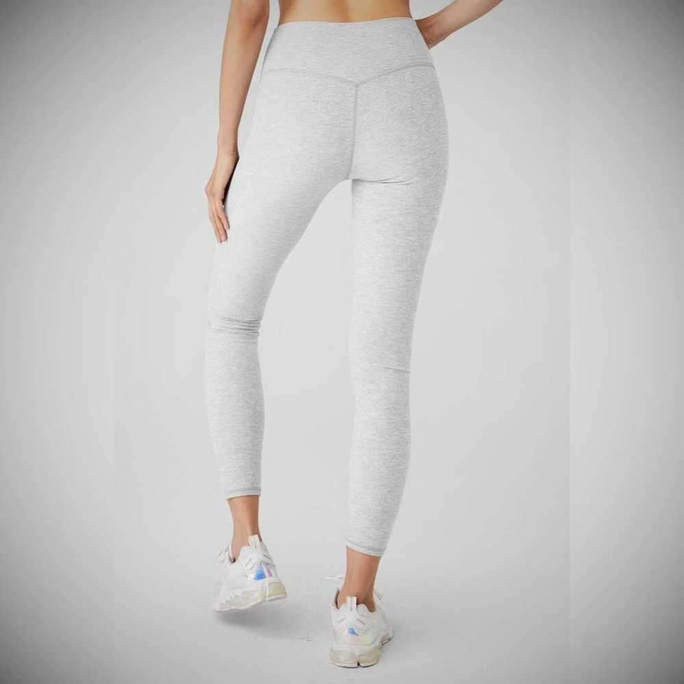 Leggins Alo Yoga Alosoft High-Cintura 7/8 Highlight Mujer Grises | MX-58RDZT