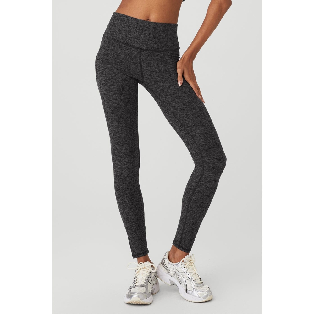 Leggins Alo Yoga Alosoft High-Cintura 7/8 Highlight Mujer Grises Oscuro | MX-75FEQM