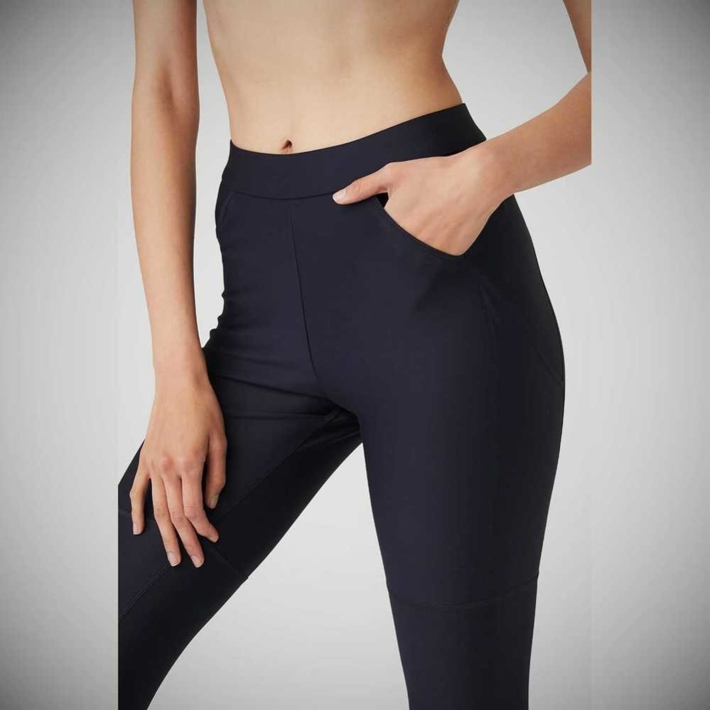 Leggins Alo Yoga High-Cintura 4 Pocket Utility Mujer Azul Marino | MX-34EMPO