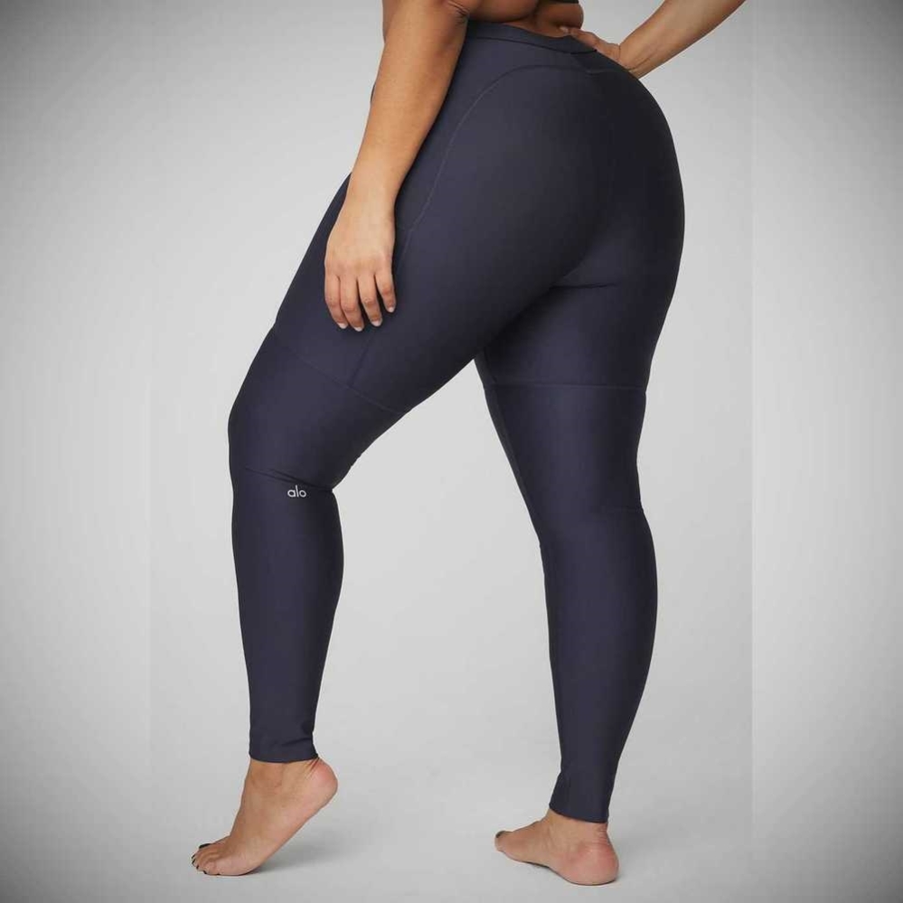 Leggins Alo Yoga High-Cintura 4 Pocket Utility Mujer Azul Marino | MX-34EMPO