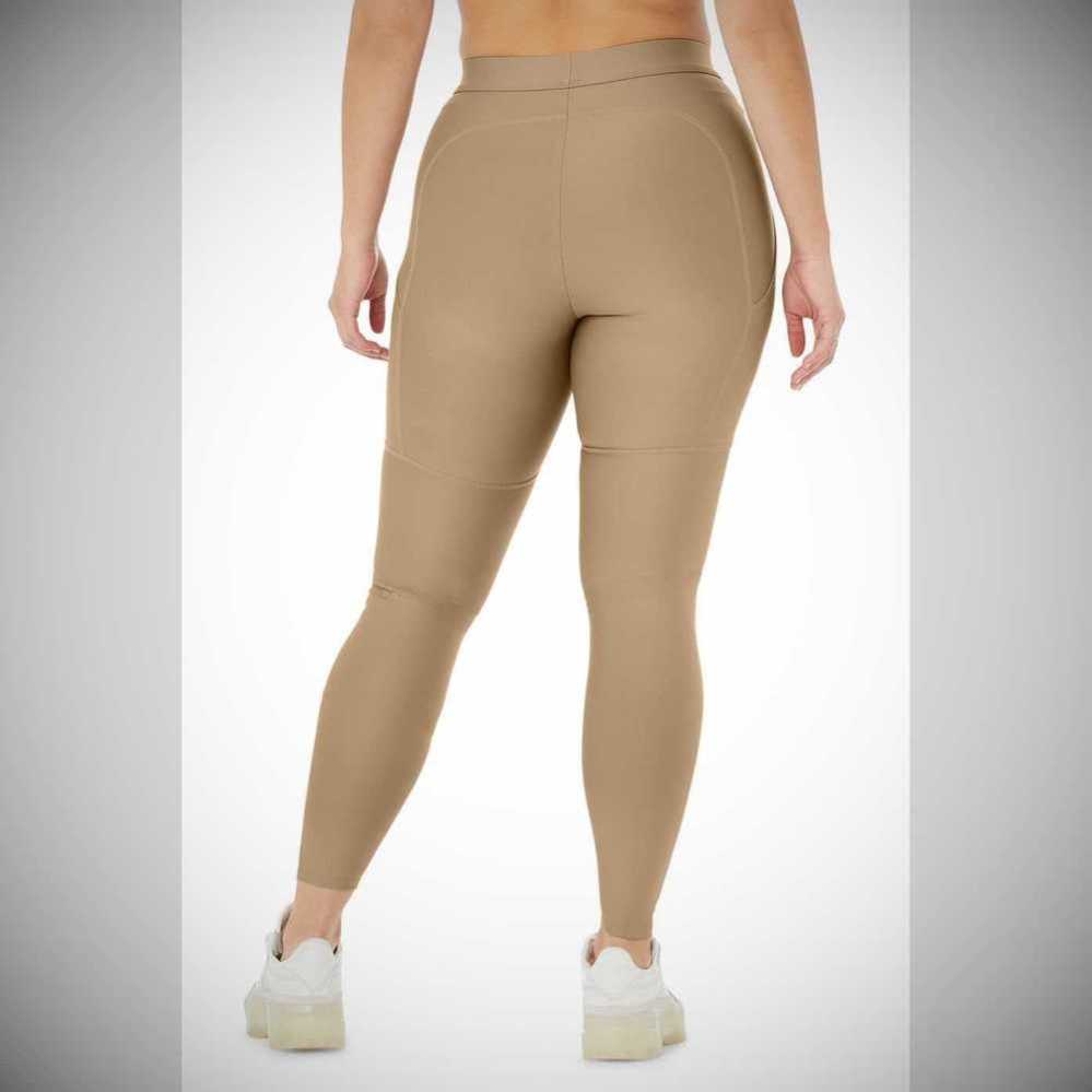 Leggins Alo Yoga High-Cintura 4 Pocket Utility Mujer Marrom | MX-60ALSX