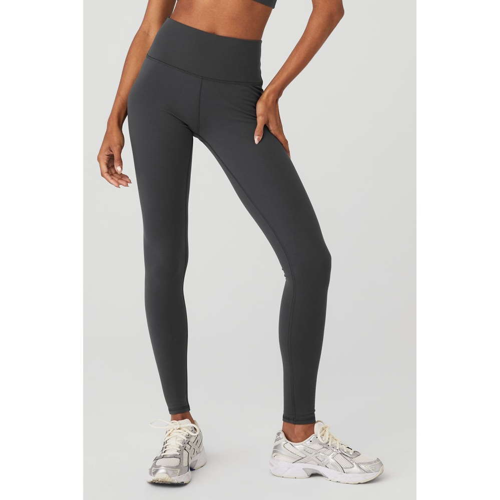 Leggins Alo Yoga High-Cintura Airbrush Mujer Grises | MX-01RMBQ