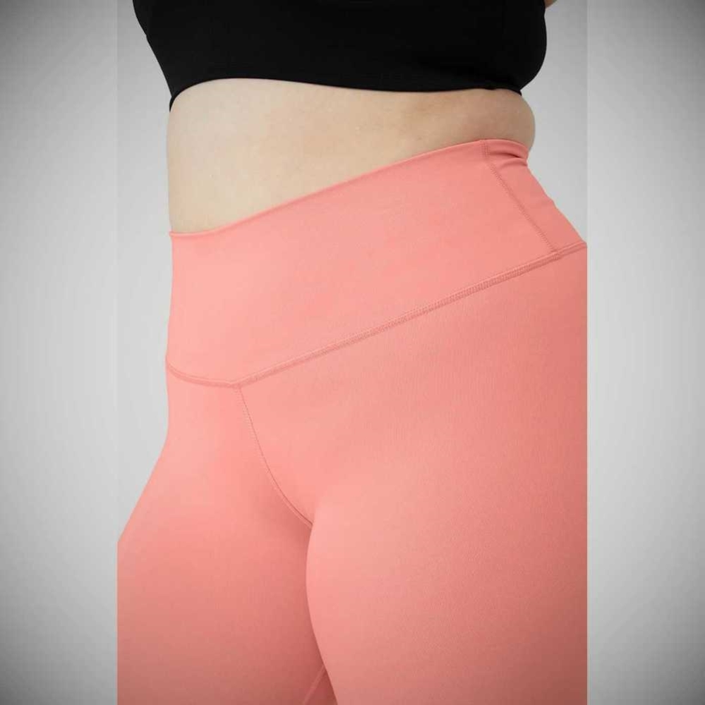 Leggins Alo Yoga High-Cintura Airbrush Mujer Rosas | MX-40CXZG