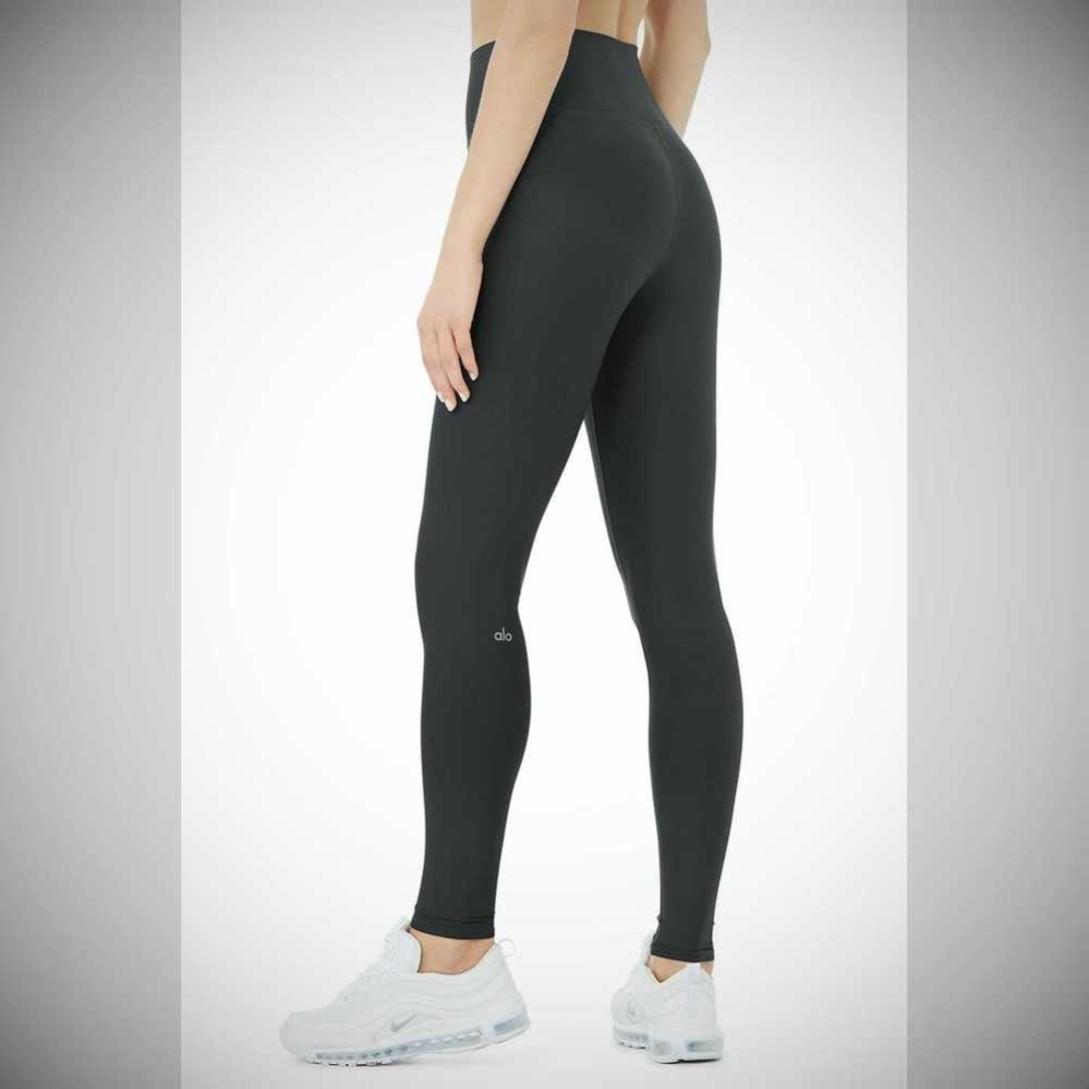 Leggins Alo Yoga High-Cintura Airlift Mujer Grises | MX-01TUDO